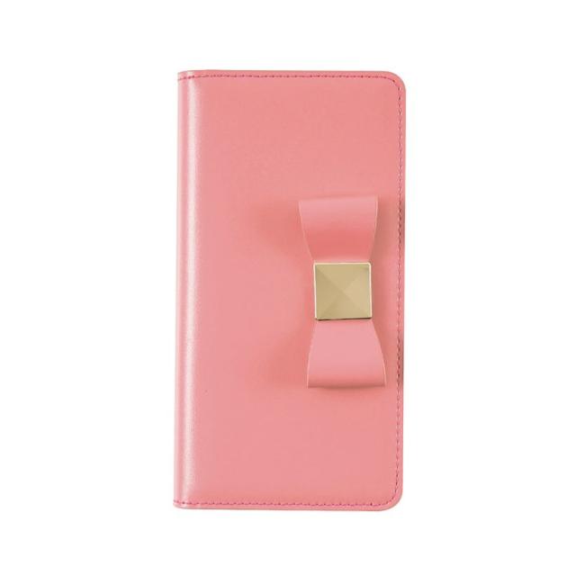 LAYBLOCK(レイブロック) LB13506I61 iPhone XR用 手帳型ケース Ribbon Classic Diary（ベビーピンク）[LB13506I61] 返品種別A