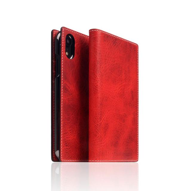SLG Design SD13689I61 iPhone XR用 Badalassi Wax case（レッド）[SD13689I61] 返品種別A