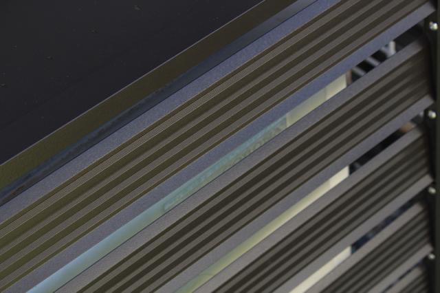 谷村実業 TAN-929(GY) アルミ室外機カバー(グレー)LivingOut[TAN929GY] 返品種別B