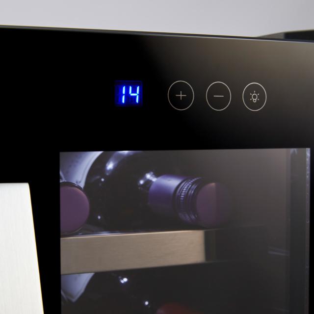 デバイスタイル CG-P8S-K ワインセラー(8本収納) 【右開き】ブラック