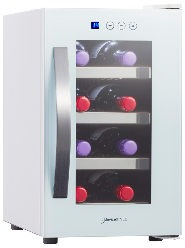 デバイスタイル CG-P8S-W ワインセラー(8本収納) 【右開き】ホワイト