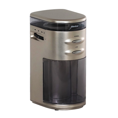 デバイスタイル 電動コーヒーミル　シャンパンゴールド deviceSTYLE　コーヒーグラインダー GB-1(デバイスタイル)返品種別A