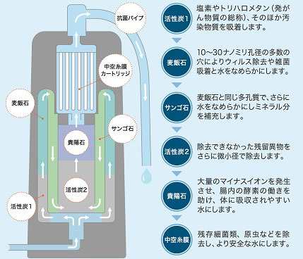 SESERA SYKM5S 据置型浄水器サイテックス　SESERA（せせら）足踏みポンプセット[SYKM5S] 返品種別B