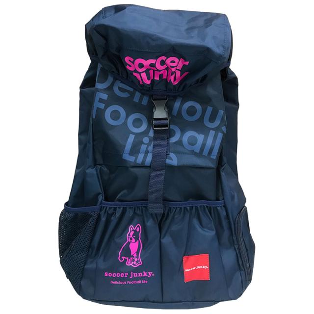 soccer junky（サッカージャンキー） SKU-SJ15080-21-F バックパック（ネイビー）旅のお供+1[SKUSJ1508021F] 返品種別A