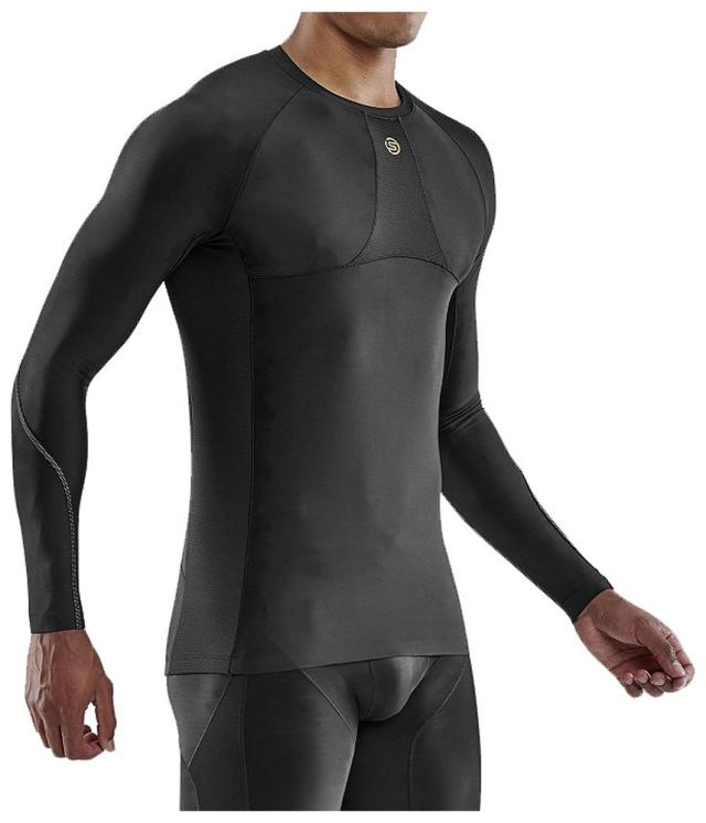 SKINS(スキンズ) SERIES-5 メンズトップスロングスリーブ（ブラック・サイズ：44(S)）  GRI-18121510-019-44S返品種別A_6