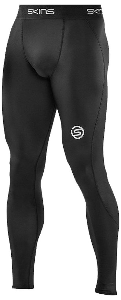 SKINS(スキンズ) SERIES-1 メンズロングタイツ（ブラック・サイズ：44(S)） SKINSエントリーモデル GRI-18171110-019-44S返品種別A
