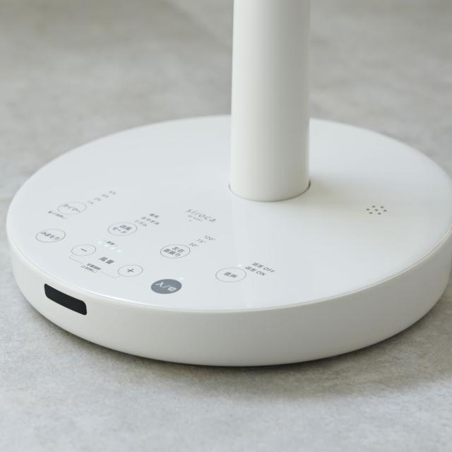シロカ SF-V251W 【扇風機】DCモーター搭載 リビング扇（ホワイト）siroca DC 音声操作サーキュレーター扇風機[SFV251W] 返品種別A_2