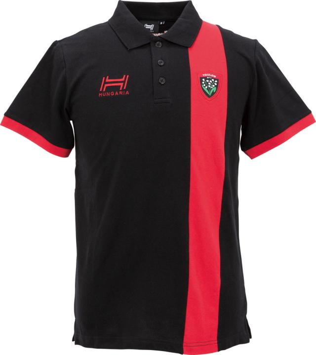 Hungaria(ハンガリア) SP-HG19RCT004-BK-2XL ラグビー トゥーロンレジェンドショートスリーブポロシャツ メンズ（BLACK・サイズ：2XL）[SPHG19RCT004BK2XL] 返品種別A