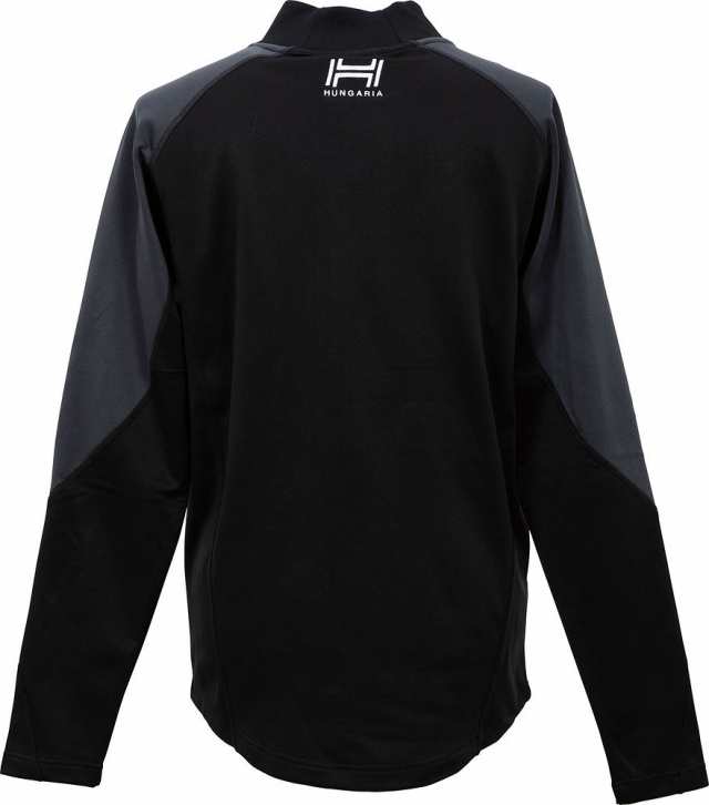 Hungaria(ハンガリア) ラグビー ハイネック ロングスリーブ トップ メンズ（BLACK・サイズ：2XL） SP-HGD001-BLACK-2XL返品種別A