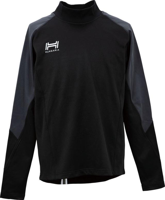 Hungaria(ハンガリア) ラグビー ハイネック ロングスリーブ トップ メンズ（BLACK・サイズ：4XL） SP-HGD001-BLACK-4XL返品種別A 7,796円