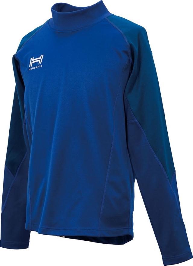 Hungaria(ハンガリア) ラグビー ハイネック ロングスリーブ トップ メンズ（BLUE・サイズ：S）  SP-HGD001-BLUE-S返品種別A Hungaria(ハンガリア) ラグビー ハイネック ロングスリーブ トップ