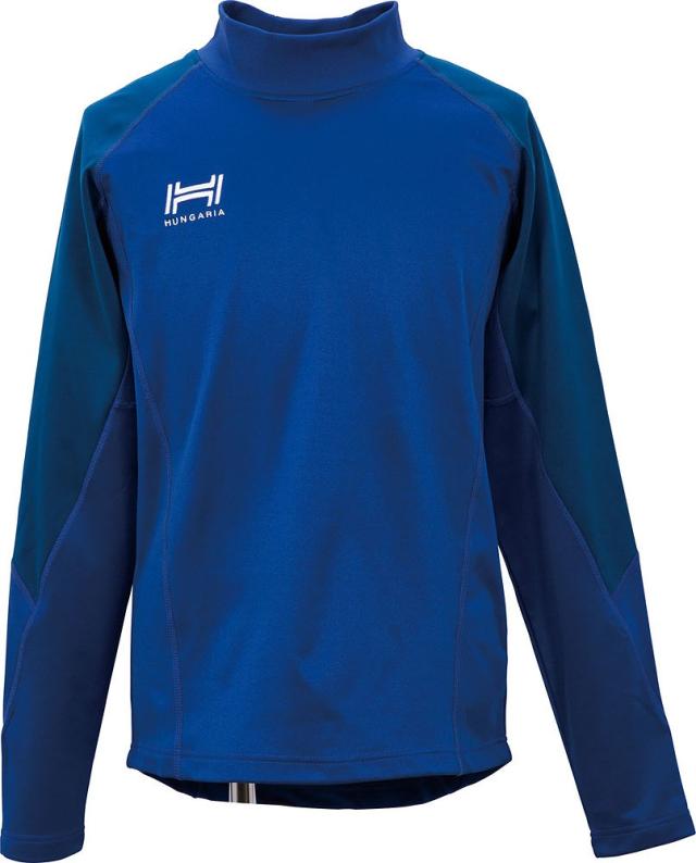 Hungaria(ハンガリア) ラグビー ハイネック ロングスリーブ トップ メンズ（BLUE・サイズ：3XL） SP-HGD001-BLUE-3XL返品種別A