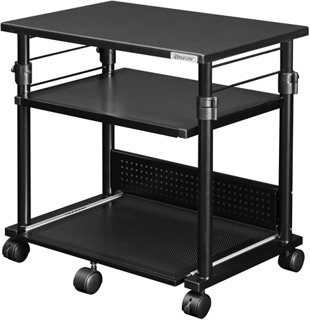 Bauhutte バウヒュッテ 昇降式 プリンター台 BHS-600P-BK バウヒュッテ BHS-600P-BK 昇降式プリンター台 (幅60cm×奥行40
