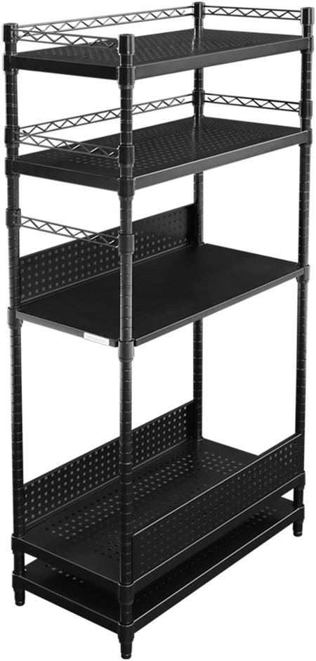 バウヒュッテ BHS-700SM-BK デスクサイドラック (幅70.4cm×奥行36cm) ブラック[BHS700SMBK] 返品種別A