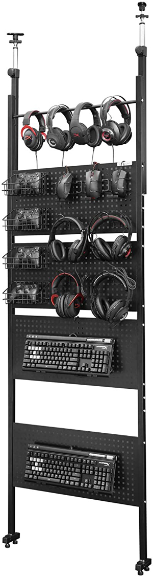 バウヒュッテ BHW-700-BK デバイスウォール (幅70cm×奥行10cm) ブラック[BHW700BK] 返品種別A
