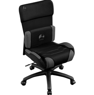 バウヒュッテ G-510-BK ゲーミングチェアライト (ブラック・サイズ：幅650mm×奥行715mm×高さ870mm)Bauhutte　ミドルバックタイプ　コンパクトゲーミングチェア[G510BK] 返品種別A