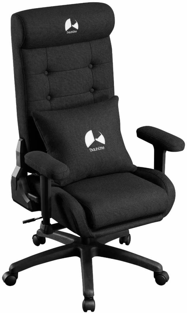 【超歓迎】 バウヒュッテ ファブリック ゲーミングソファチェア2 G-370-BK パソコンデスク