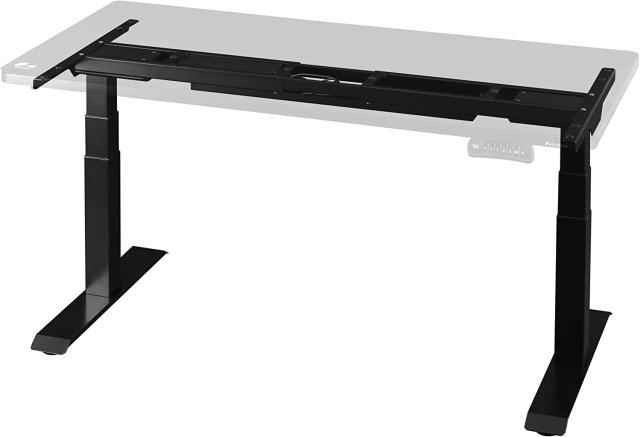 バウヒュッテ BHD-1400FAM-BK 電動スーパーゲーミングデスク（ブラック）【脚部のみ・天板別売り】Bauhutte[BHD1400FAMBK] 返品種別A