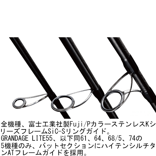 アピア グランデージ STD. 106MH 10.6ft 2ピース スピニング GRANDAGE-STD-106MH返品種別A