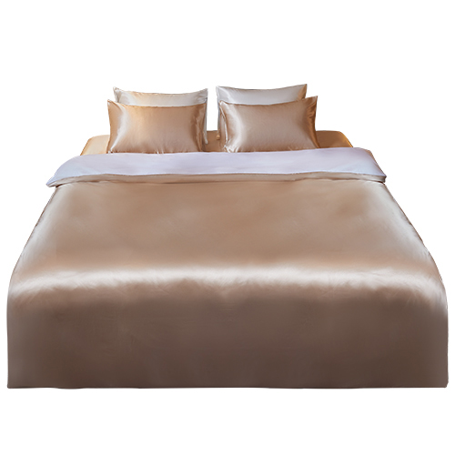 Uttuky(ユーツキー) BTXBXY1921 最上位ランク (6Aランク) シルク 掛け布団カバー（ダブル・シャンパン）[BTXBXY1921] 返品種別A