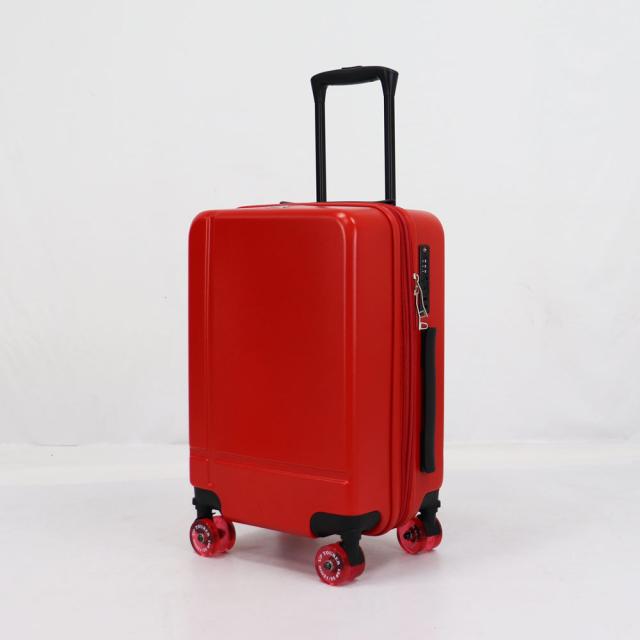 一六八(イロハ) UP TOURRER カラーフット拡張キャリーケース(レッド・Sサイズ・19インチ) 機内持ち込みサイズ UT103-2-RDS返品種別B