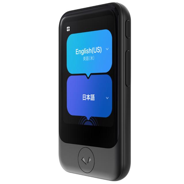 ポケトーク POCKETALK S2 Plus スタンダード グローバル通信(2年)付き（ブラック） ポケト-クS2PLUSブラックSIM返品種別B_7