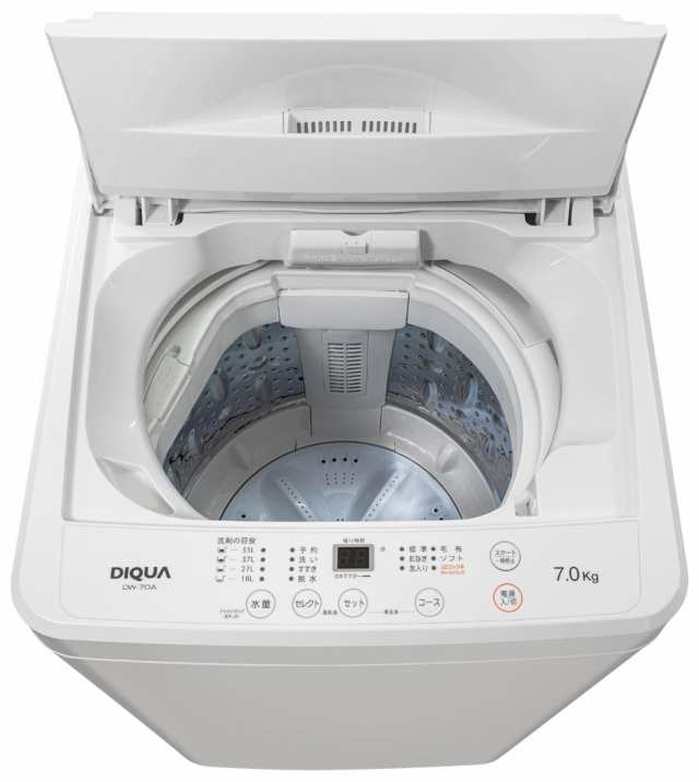 DIQUA DW-55A 5.5kg 全自動洗濯機 ホワイトDIQUA[DW55A] 返品種別Aの通販はau PAY マーケット - Joshin  web 家電・PC・ホビー専門店 | au PAY マーケット－通販サイト