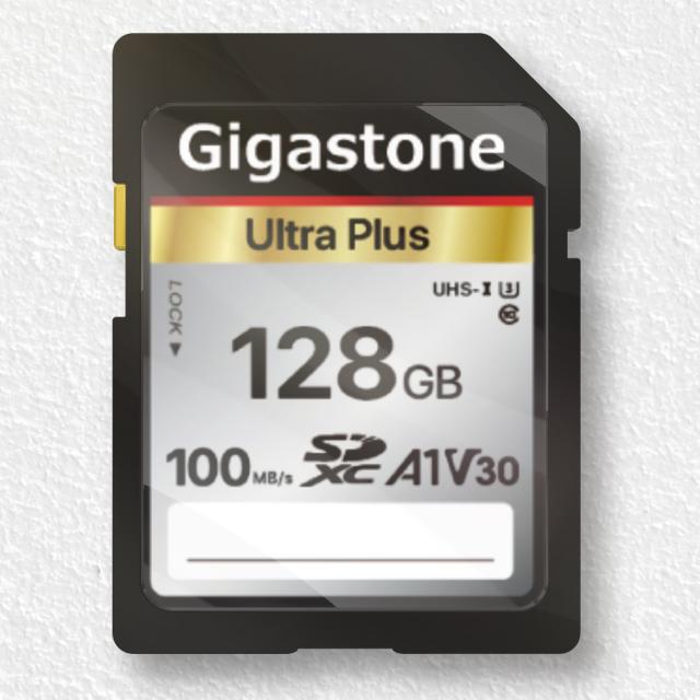 Gigastone｜ギガストーン GJSX-128GV3A1 SDXCメモリーカード 128GB Class10 UHS-I U3 V30[GJSX128GV3A1] 返品種別B