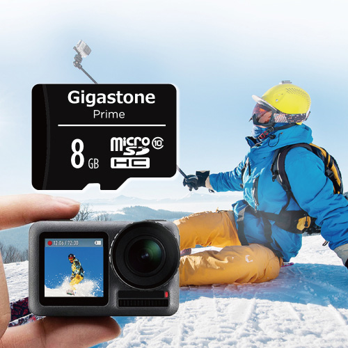 Gigastone｜ギガストーン GJM10-8G5PK microSDHCカード 8GB Class10（ジッパーバック包装）【5枚セット】[GJM108G5PK] 返品種別B_1