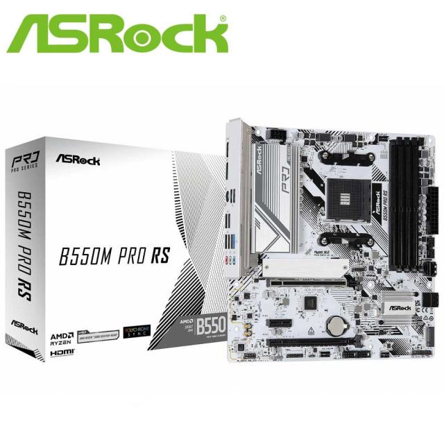 ASRock｜アスロック B550M_PRO_RS AMD B550チップセット マザーボード B550M Pro RS[B550MPRORS] 返品種別B