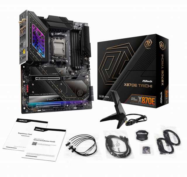 ASRock（アスロック） X870ETAICHI ASRock X870E Taichi マザーボード[X870ETAICHI] 返品種別B