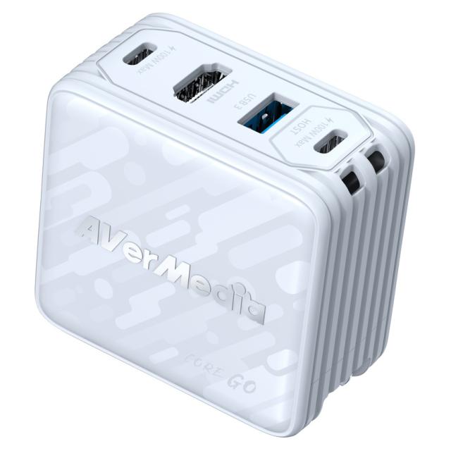 AVerMedia（アバーメディア） GC313WH Live GENERATOR POCKET ポケット充電器（ホワイト）[GC313WH] 返品種別A