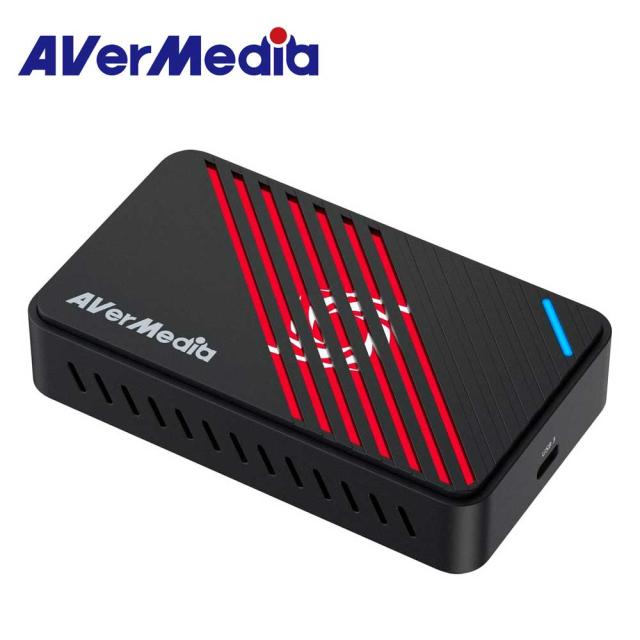 AVerMedia｜アバーメディア GC553PBK Live Gamer ULTRA S - GC553Pro （ブラック） HDMI 2.0対応ゲーミングキャプチャー 最大4K60fpsパススルー表示対応[GC553PBK] 返品種別B