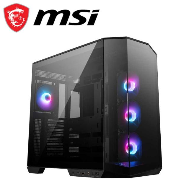 MSI｜エムエスアイ MAGPANO100RPZ MSI MAG PANO 100R PZ PCケース（ブラック）[MAGPANO100RPZ] 返品種別B