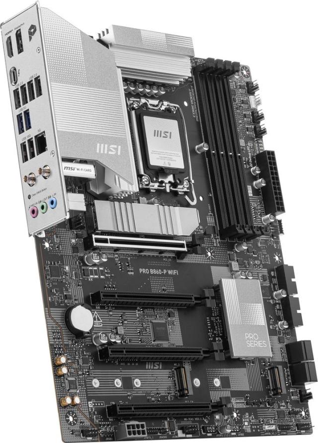 MSI｜エムエスアイ PRO B860-P WIFI MSI PRO B860-P WIFI マザーボードIntel Core Ultra 200S（LGA1851）対応[PROB860PWIFI] 返品種別B_2
