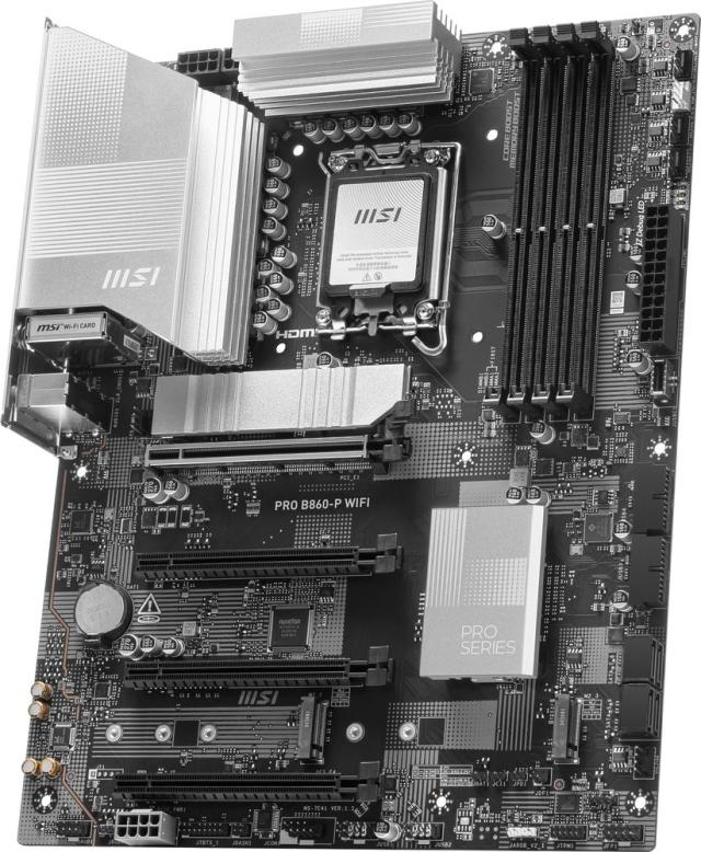 MSI｜エムエスアイ PRO B860-P WIFI MSI PRO B860-P WIFI マザーボードIntel Core Ultra 200S（LGA1851）対応[PROB860PWIFI] 返品種別B_3