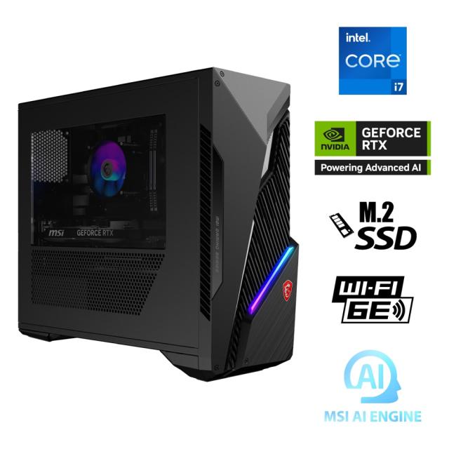MSI｜エムエスアイ INFINITES314NVP72891JP ゲーミングデスクトップパソコン MAG Infinite S3（Core i7/ メモリ 32GB/ SSD 1TB/ GeForce RTX 5070 12G）[INFINITES314NVP72891] 返品種別A