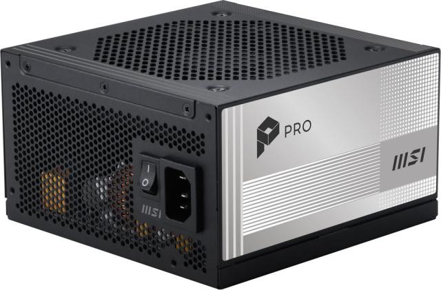MSI｜エムエスアイ PROA850PLPCIE5 MSI PRO A850PL PCIE5 ATX 3.1対応 電源ユニット（ブラック）[PROA850PLPCIE5] 返品種別B_4