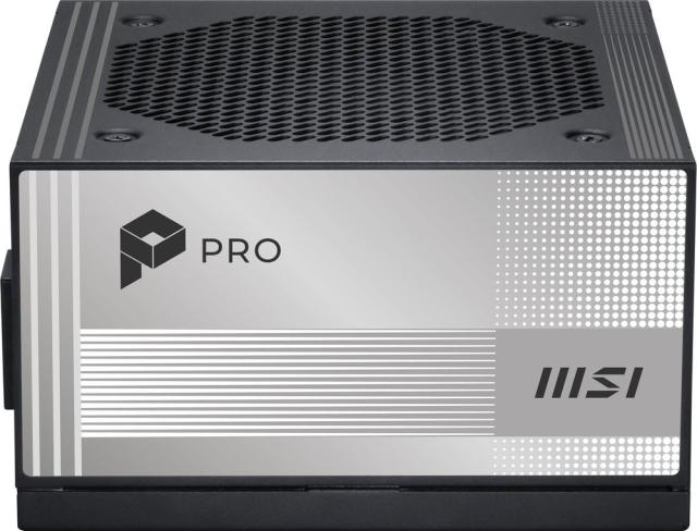 MSI｜エムエスアイ PROA850PLPCIE5 MSI PRO A850PL PCIE5 ATX 3.1対応 電源ユニット（ブラック）[PROA850PLPCIE5] 返品種別B_5
