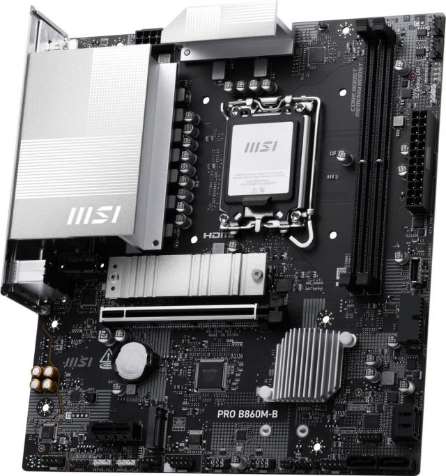 MSI｜エムエスアイ PROB860M-B MSI PRO B860M-B マザーボード（ホワイト）[PROB860MB] 返品種別B_1
