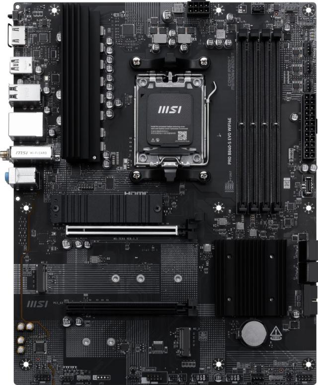 MSI｜エムエスアイ PROB840-SEVOWIFI6E MSI PRO B840-S EVO WIFI6E マザーボード[PROB840SEVOWIFI6E] 返品種別B_2