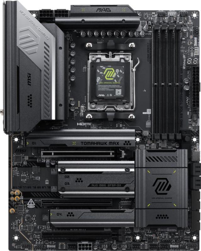 MSI｜エムエスアイ X870ETOMAHAWKMAX MSI MAG X870E TOMAHAWK MAX WIFI マザーボード[X870ETOMAHAWKMAX] 返品種別B_2