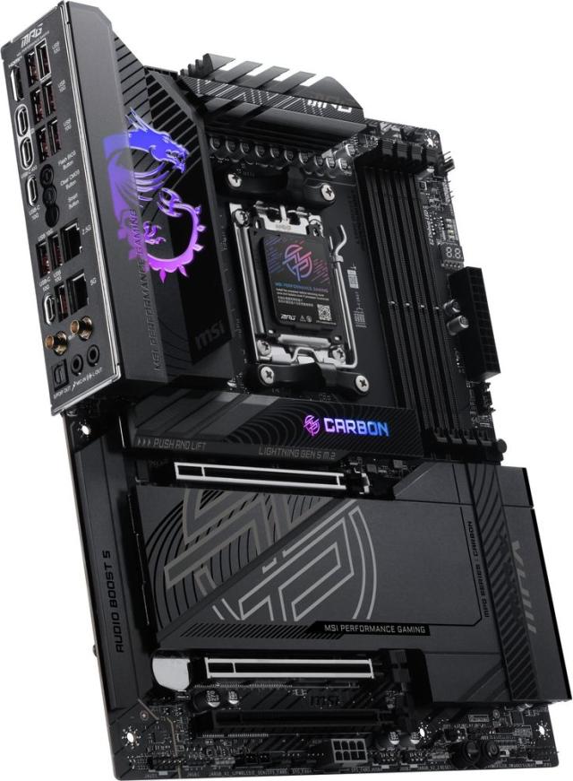 MSI｜エムエスアイ X870E-CARBONMAX-WIFI MSI MPG X870E CARBON MAX WIFI マザーボード（ブラック）[X870ECARBONMAXWIFI] 返品種別B_2