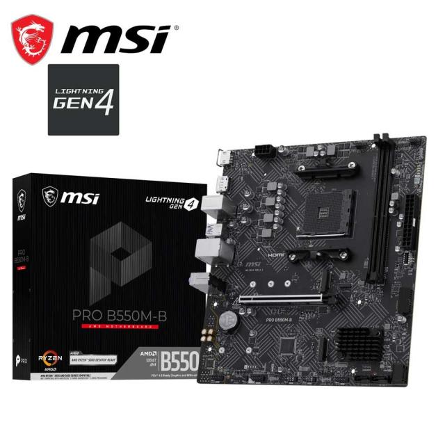 MSI｜エムエスアイ PROB550M-B MSI PRO B550M-B マザーボード[PROB550MB] 返品種別B