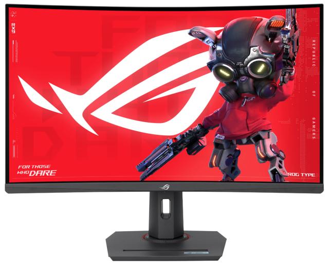 ASUS｜エイスース XG32WCS ゲーミング液晶ディスプレイ(31.5型/曲面型/Fast VA/WQHD 2560×1440/180Hz/1ms/HDR400/HDMI2.0/DP1.4/USB Type-C/VESA/PIP・PBP対応/3年保証)(ブラック)[XG32WCS] 返品種別A_9