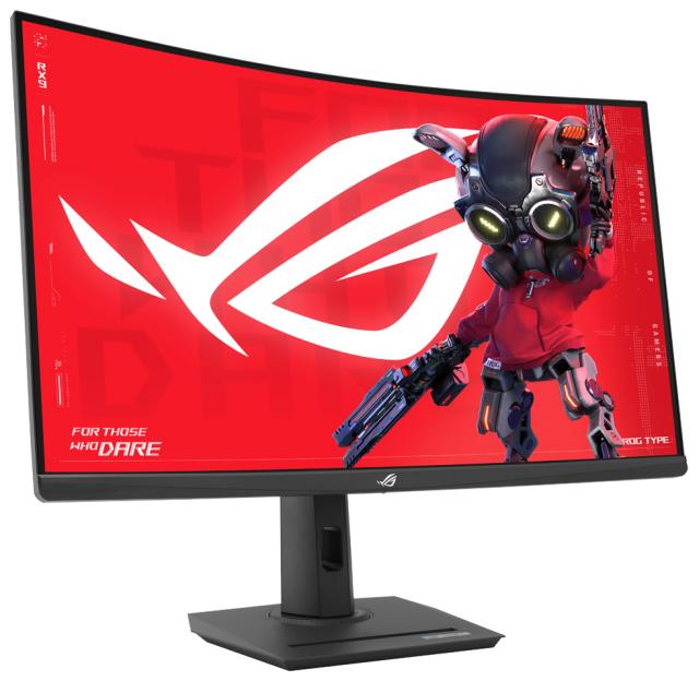 ASUS｜エイスース XG32WCS ゲーミング液晶ディスプレイ(31.5型/曲面型/Fast VA/WQHD 2560×1440/180Hz/1ms/HDR400/HDMI2.0/DP1.4/USB Type-C/VESA/PIP・PBP対応/3年保証)(ブラック)[XG32WCS] 返品種別A_10