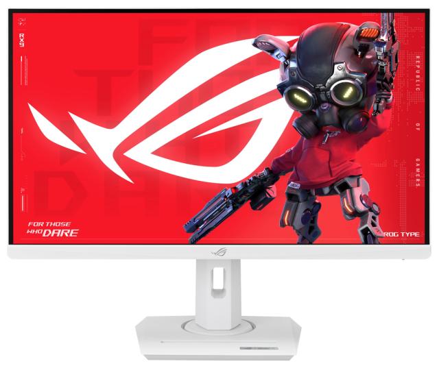 ASUS｜エイスース XG27UCG-W ゲーミング液晶ディスプレイ(27型/Fast IPS/4K UHD 3840x2160/FHD320Hz・4K160Hz/1ms/HDR400/HDMI2.1/DP1.4/USB Type-C/VESA/3年保証)(ホワイト)ROG Strix[XG27UCGW] 返品種別A_1