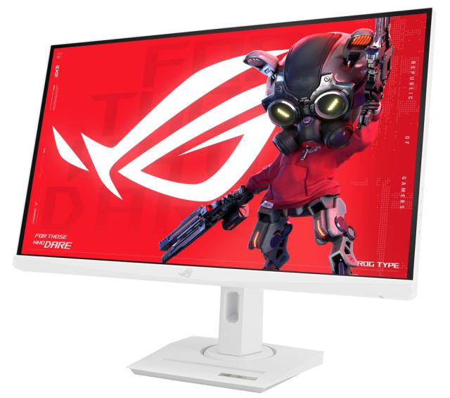 ASUS｜エイスース XG27UCG-W ゲーミング液晶ディスプレイ(27型/Fast IPS/4K UHD 3840x2160/FHD320Hz・4K160Hz/1ms/HDR400/HDMI2.1/DP1.4/USB Type-C/VESA/3年保証)(ホワイト)ROG Strix[XG27UCGW] 返品種別A_3