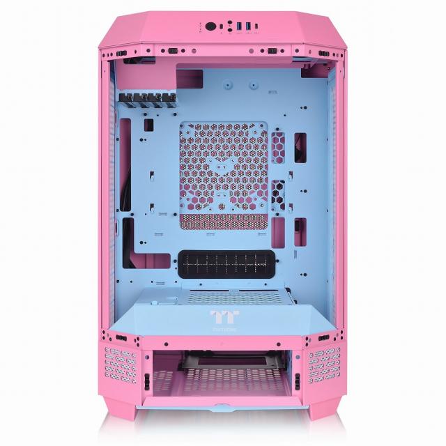 Thermaltake｜サーマルテイク CA-1Y4-00SAWN-00 ミニタワー型PCケース The Tower 300 （バブルピンク）[CA1Y400SAWN00] 返品種別B_8