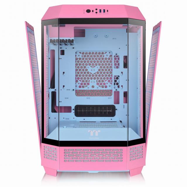 Thermaltake｜サーマルテイク CA-1Y4-00SAWN-00 ミニタワー型PCケース The Tower 300 （バブルピンク）[CA1Y400SAWN00] 返品種別B_9